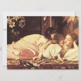 Tarjeta Madre e hijo (mujer y su hija)