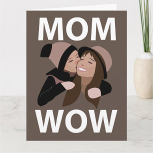 Tarjeta Madre e hijo saludo de madre