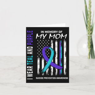 Tarjeta Madre En Memoria De Mi Mamá Prevención Conciencia