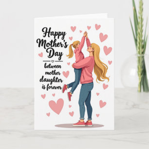 Tarjeta Madre Hija para Siempre