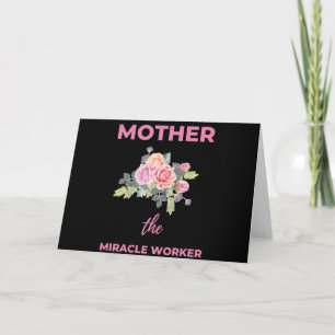 Tarjeta Madre La Trabajadora Milagrosa