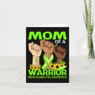 Tarjeta Madre Mano De Un Guerrero Con Discapacidad Cerebra