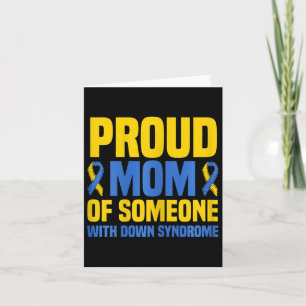 Tarjeta Madre Orgullosa Mundo Madre Síndrome de Down