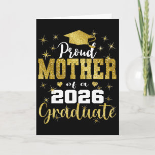 Tarjeta Madre Super Orgullosa De La Graduada De 2026 Senio