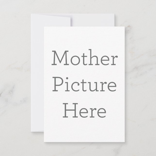 8.9 cm x 12.7 cm Tarjeta de agradecimiento plana (Anverso)