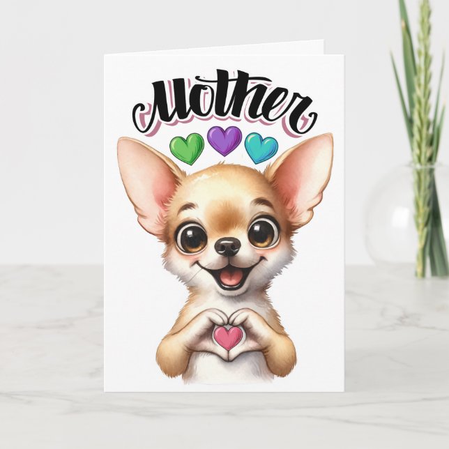 Tarjeta MADRE - Ver Adentro. (Anverso)