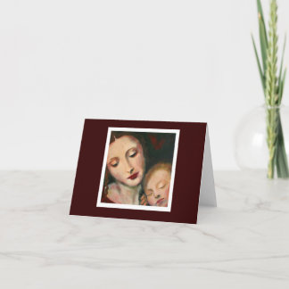 Tarjeta Madre y niño Notecard