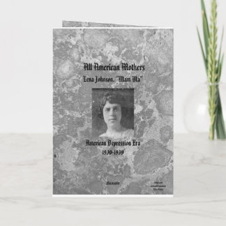 Tarjeta madres 5 por 7 cartas