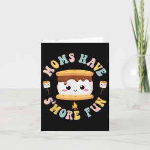 Tarjeta Madres acampando Kawaii Olores Las Madres Se Difun