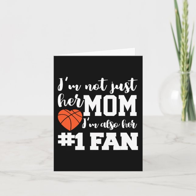 Tarjeta Madres de baloncesto número uno (Anverso)