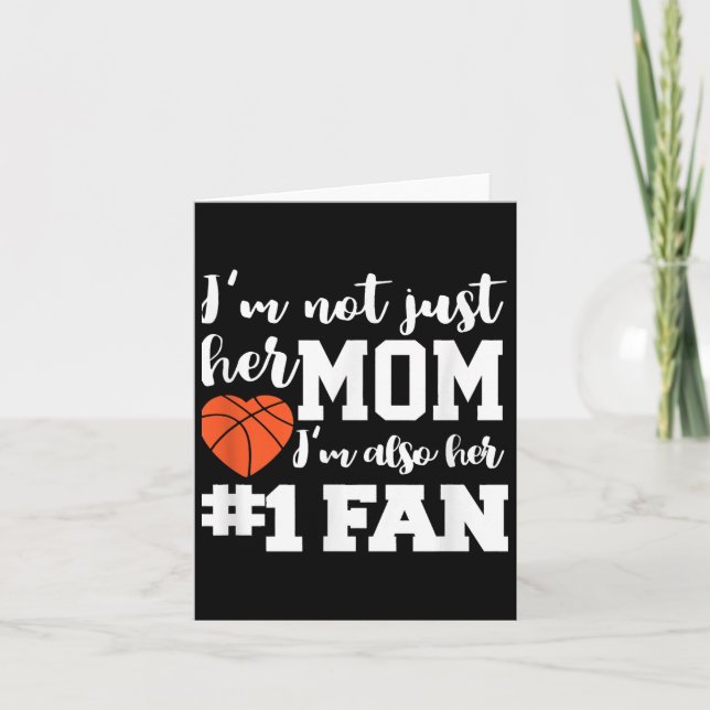 Tarjeta Madres de baloncesto número uno (Anverso)