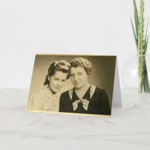 Tarjeta Madres e hijas