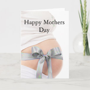 Tarjeta Madres esperadas del día de la madre