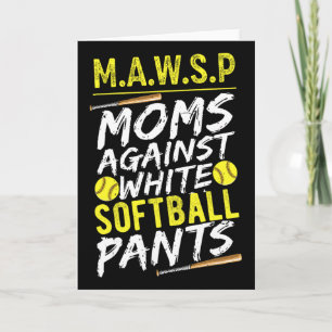 Tarjeta Madres Mawsp Contra Pantalones Blancos Suaves Madr