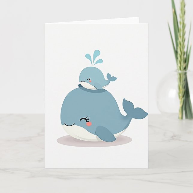 Tarjeta Madres Oceánicas Abrazan (Anverso)