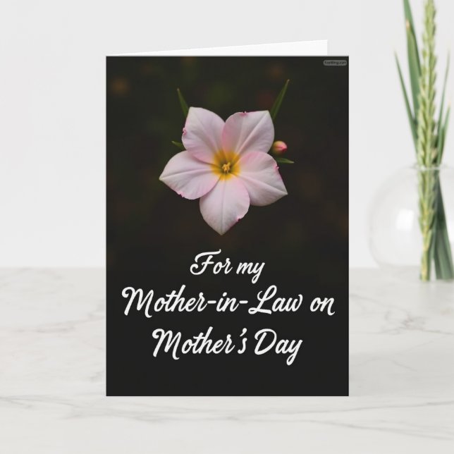 Tarjeta Madres Pétalos Luminosos (Anverso)