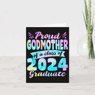 Tarjeta Madrina De Un Cl De 2024 Graduada 2024