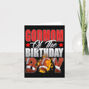 Tarjeta Madrina del niño de cumpleaños Celebración del cum