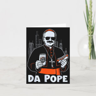 Tarjeta Madrina del tributo de Chicago a León Xiv