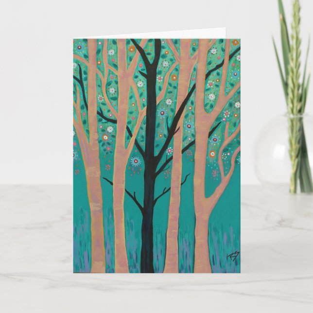 Tarjeta Madrona Tree Notecard (Anverso)