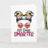 Maestra 100 Días Más Inteligente Cabello Corazón