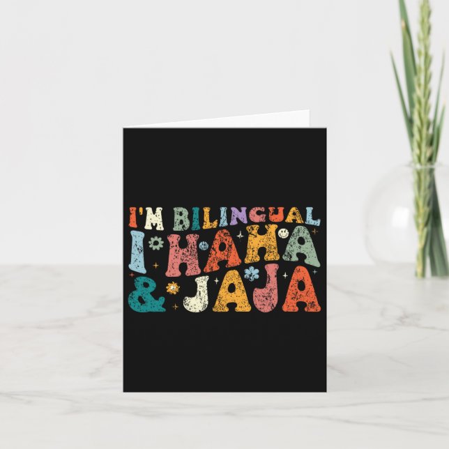 Tarjeta Maestra bilingüe de vuelta a la ropa escolar, esto (Anverso)