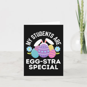 Tarjeta Maestra Cita De Pascua Mis Estudiantes Son La Espe