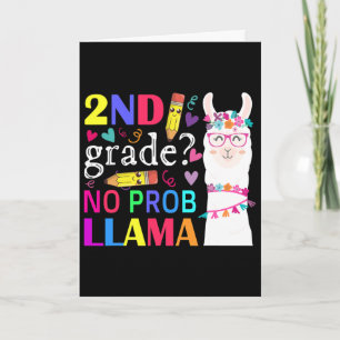 Tarjeta Maestra de 2do grado sin problemas Alumno Primer d