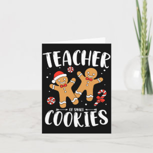 Tarjeta Maestra De Galletas Inteligentes Pan De Jengibre N