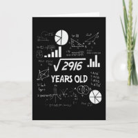 Maestra de matemáticas de cumpleaños a los 54 años