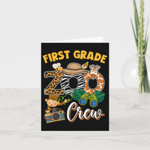 Tarjeta Maestra de primer grado en concordancia de trineo 