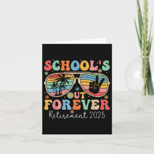 Tarjeta Maestra Jubilada Para 2025 Groovy Re