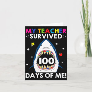 Tarjeta Maestra sobrevivió 100 días de divertidos 100 días