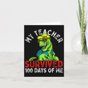 Tarjeta Maestra Sobrevivió A 100 Días De Mí 100 Días De Es