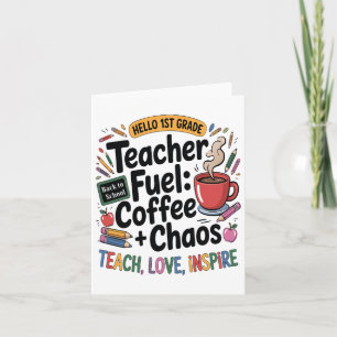 Tarjeta Maestra vuelve a la escuela con caos en el café de