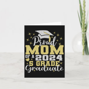 Tarjeta Maestría De 5º Graduado 2024