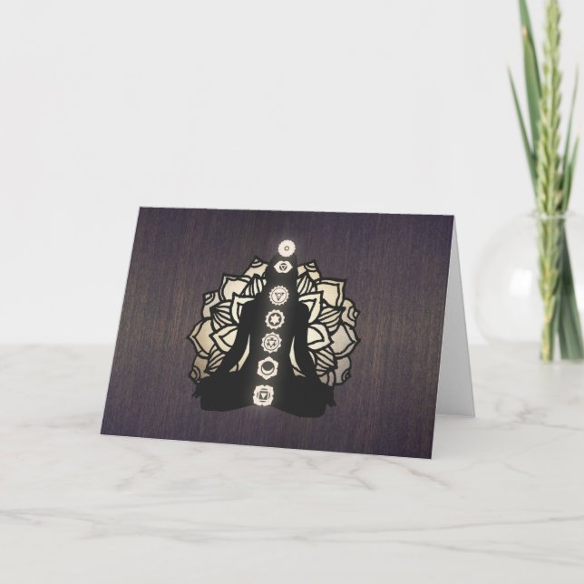 Tarjeta Maestría en Reiki y profesora de yoga Gold Lotus C (Anverso)
