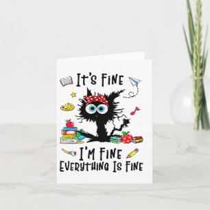 Tarjeta Maestro Está Bien Estoy Bien Todo Está Bien De Vue