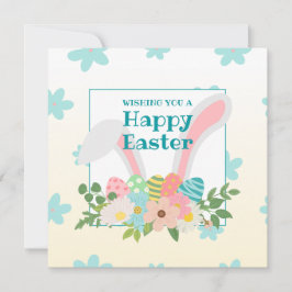 Tarjeta Maestro feliz Pascua