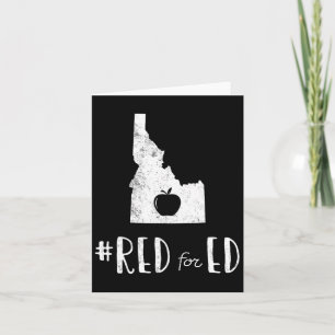 Tarjeta Maestro Rojo Por Educación Idaho Educación Pública