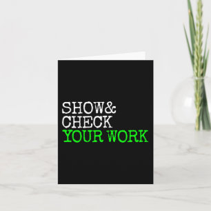 Tarjeta Maestros Maestros Mostrar Comprobar Tu Camisa Del 