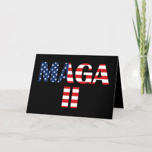 Tarjeta MAGA 2, Bandera Americana
