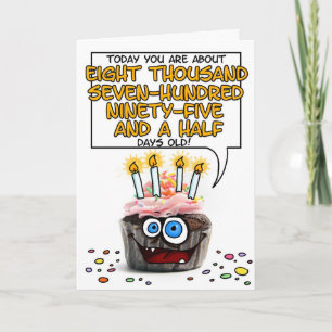 Tarjeta Magdalena del feliz cumpleaños - 24 años