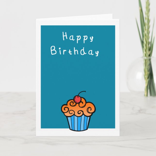 Tarjeta Magdalena linda del feliz cumpleaños (Anverso)