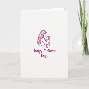 Tarjeta Magenta Amor Madre