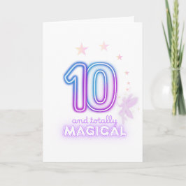 Tarjeta Magia de Hada Brillante 10º