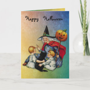 Tarjeta Magia de Halloween