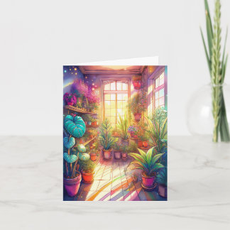 Tarjeta Magia de la planta