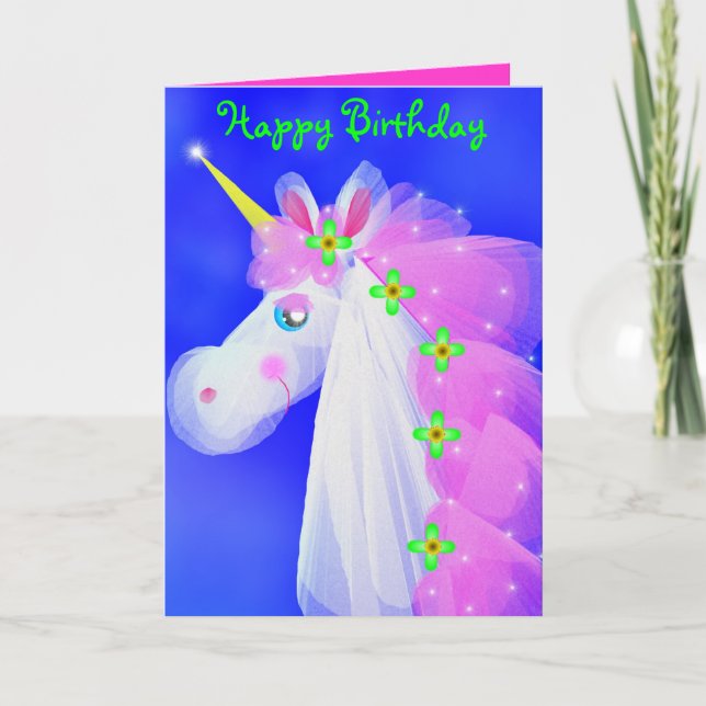Tarjeta Magia de Unicorn (Anverso)