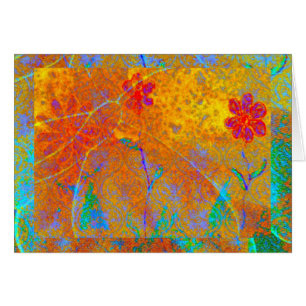 Tarjeta mágica de la alfombra